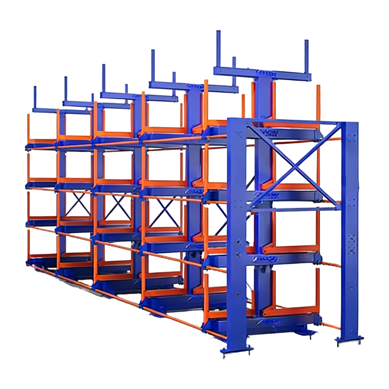 ชั้นวาง Cantilever แบบหลายชั้นแบบดึงออกได้