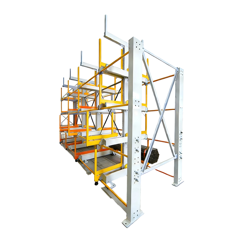 ชั้นวางจัดเก็บเหล็ก Cantilever สำหรับงานหนัก